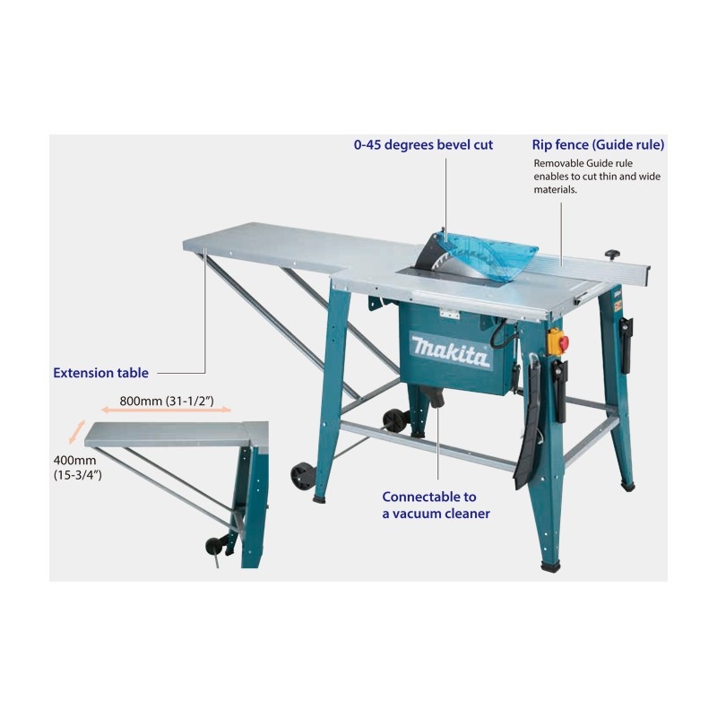MAKITA 2712 Table Saw 315mm Professional