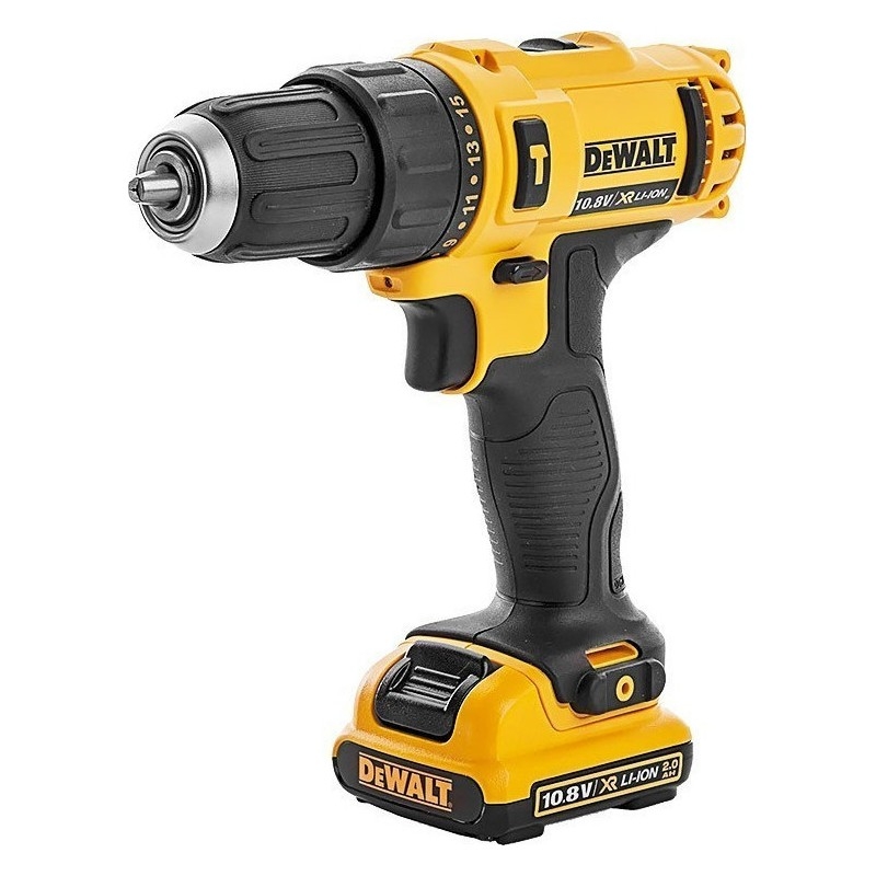 DEWALT DCK211D2T 10.8V Liion Cordless Compact Drill Driver and Impact