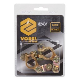 VOREL Battery Clamps 2pcs -...