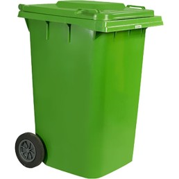 Green Plastic Wheeled Waste...