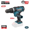 BORMANN Pro BBP3100 Cordless Impact Drill Driver 20V, Li-Ion with 2 Speeds, SOLO