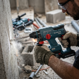 BORMANN Pro BBP5300 Cordless Brushless Rotary Hammer 20V SDS-PLUS ,BMC - SOLO