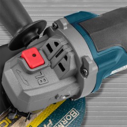 Bormann Pro BBP3650 Cordless Angle Grinder Brushless Variable No Load Speed 20V,Li-Ion, Φ125mm,0-7000rpm, SOLO