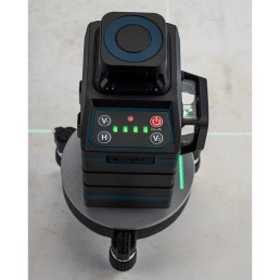 BORMANN Pro BDM6900 Αλφάδι Αυτορυθμιζόμενο Γραμμικό Laser, Πράσινης Δέσμης,3*360°,12 Γραμμές
