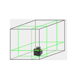 BORMANN Pro BDM6900 3D SELF LEVELING LASER LEVEL,GREEN LASER LEVELER ,12 LINES ,30m , REMOTE CONTROLLER