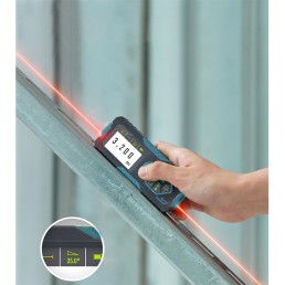 BORMANN Pro BDM7100 LASER DISTANCE METER , 2 LINES , 100/200M