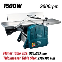 PLANER/THICKNESSER 1500W,...