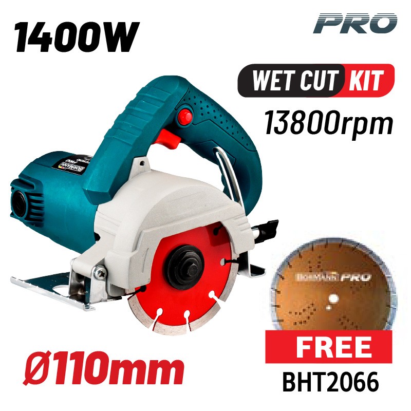 BORMANN Pro BTC5010 MARBLE CUTTER 1400W, Φ110mm