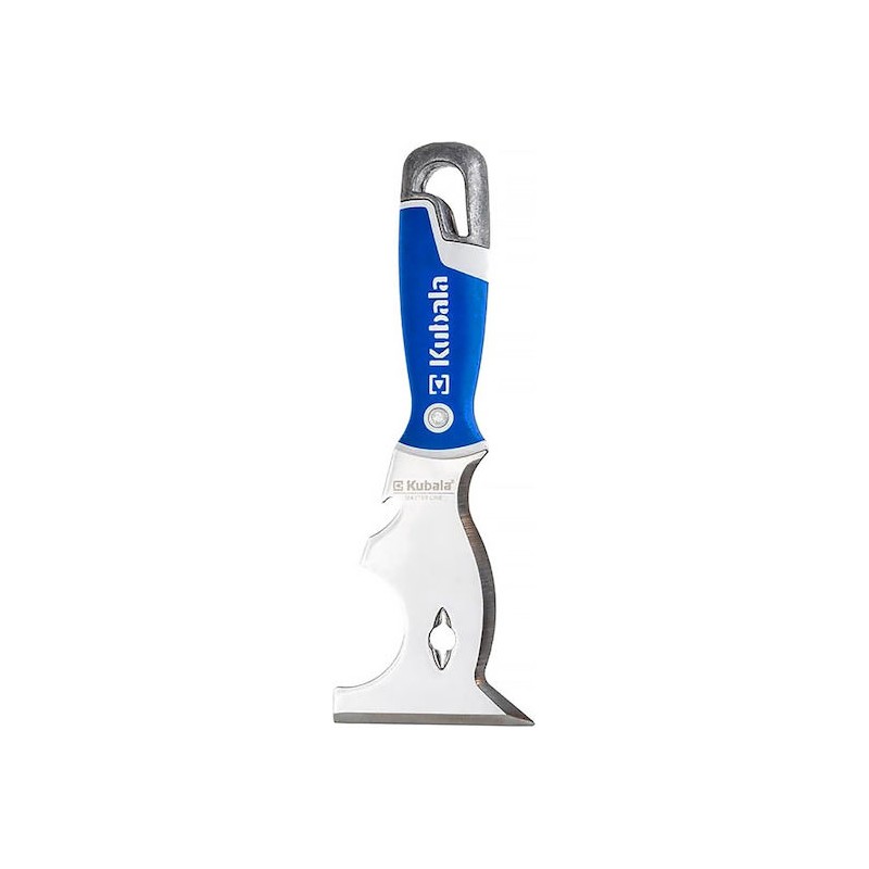 Kubala Stainless Steel Scraper Spatula 75 mm with Plastic Handle (0661)